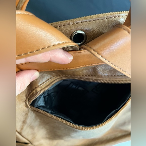 Leather backpack purse bag - Picture 8 of 10